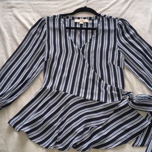 LOFT Wrap Blouse